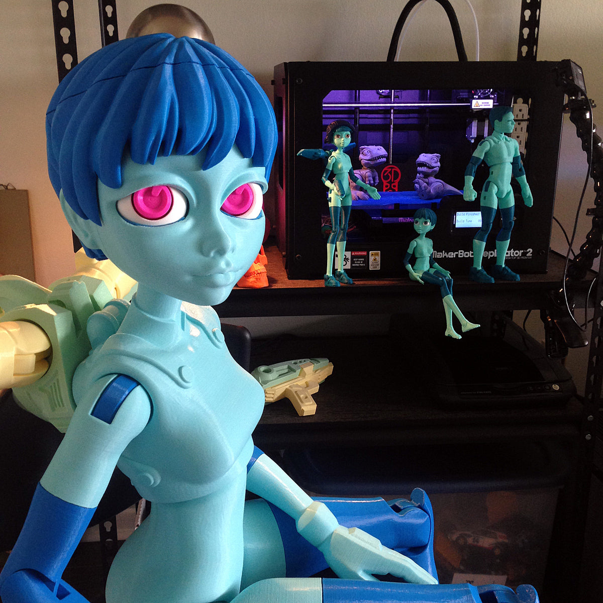 Quin, The 3D-Printable Doll – 3DKitbash