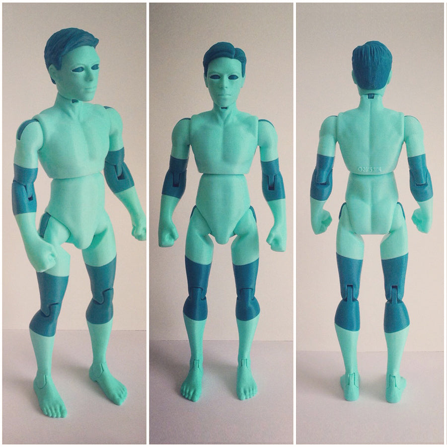 3d Printed Action Figure