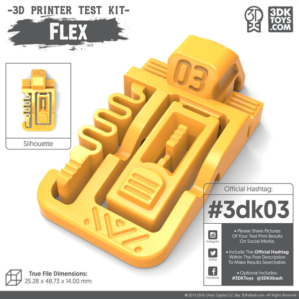 3D Printer Test Kit 2.0
