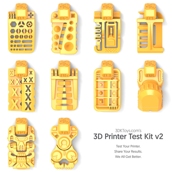 3D Printer Test Kit 2.0