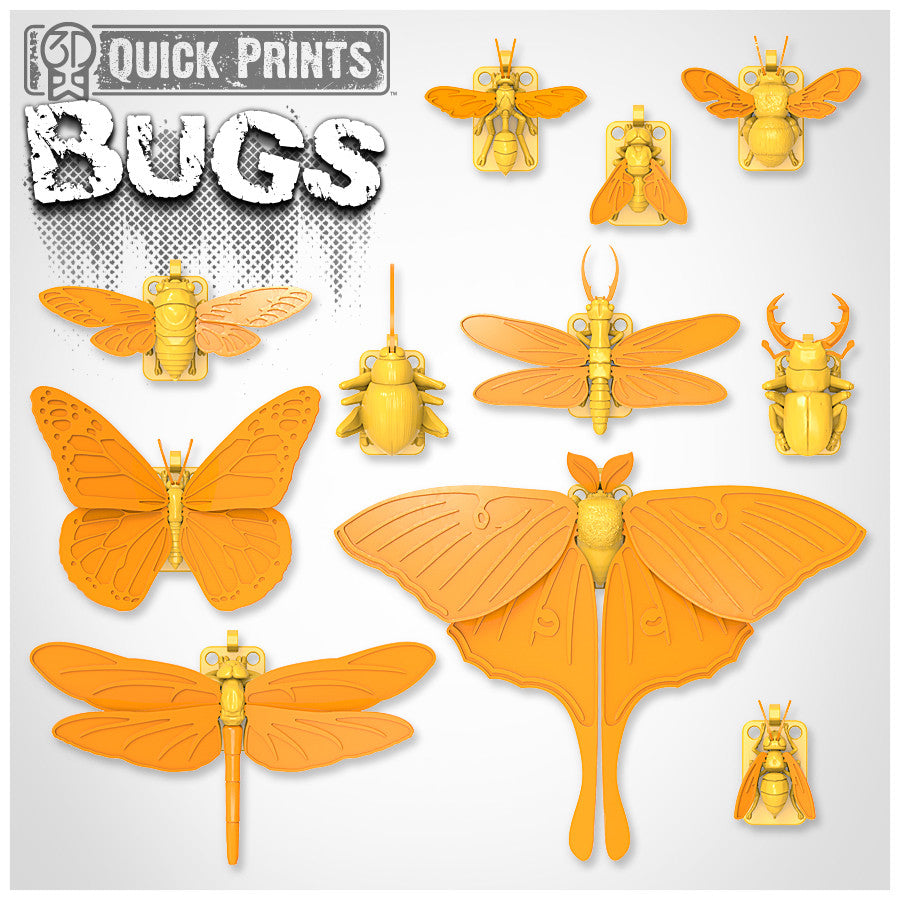 Bug Model Kit BUGS Collection - Quick-Printing 3D Models for 3D Printing – 3DKitbash