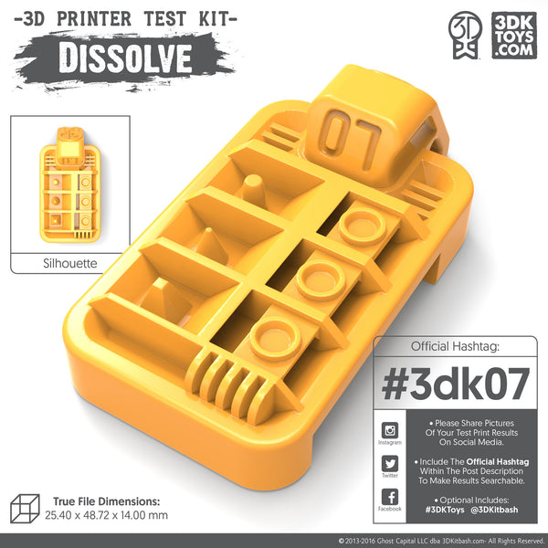 3D Printer Test Kit 2.0