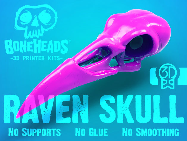 BONEHEADS: Raven Skull – 3DKitbash