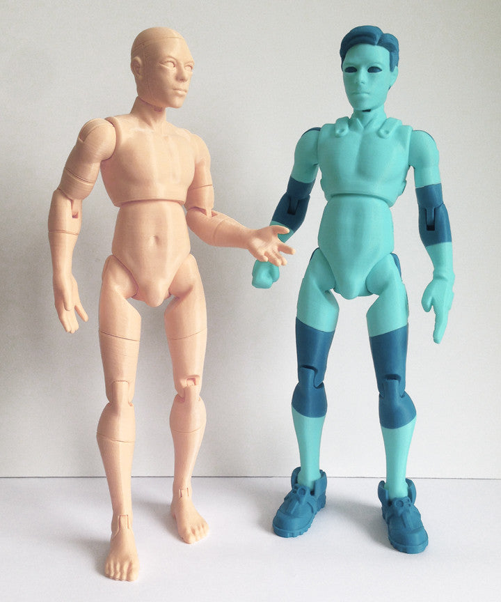 NiQ The 3D Printable Action Figure