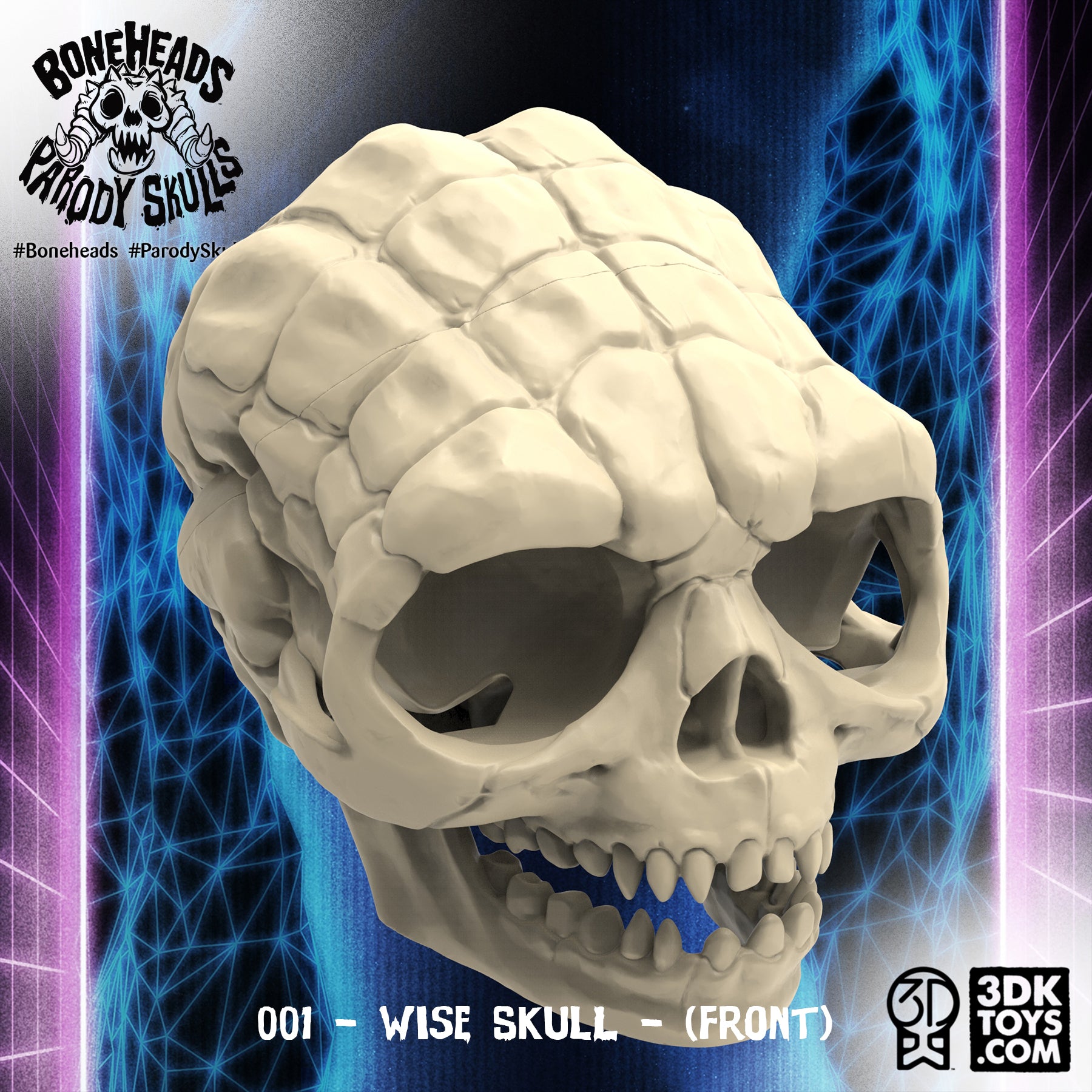 トップ The Print 3D | Skull Wise 001 Entire Collection Skull Parody トップス