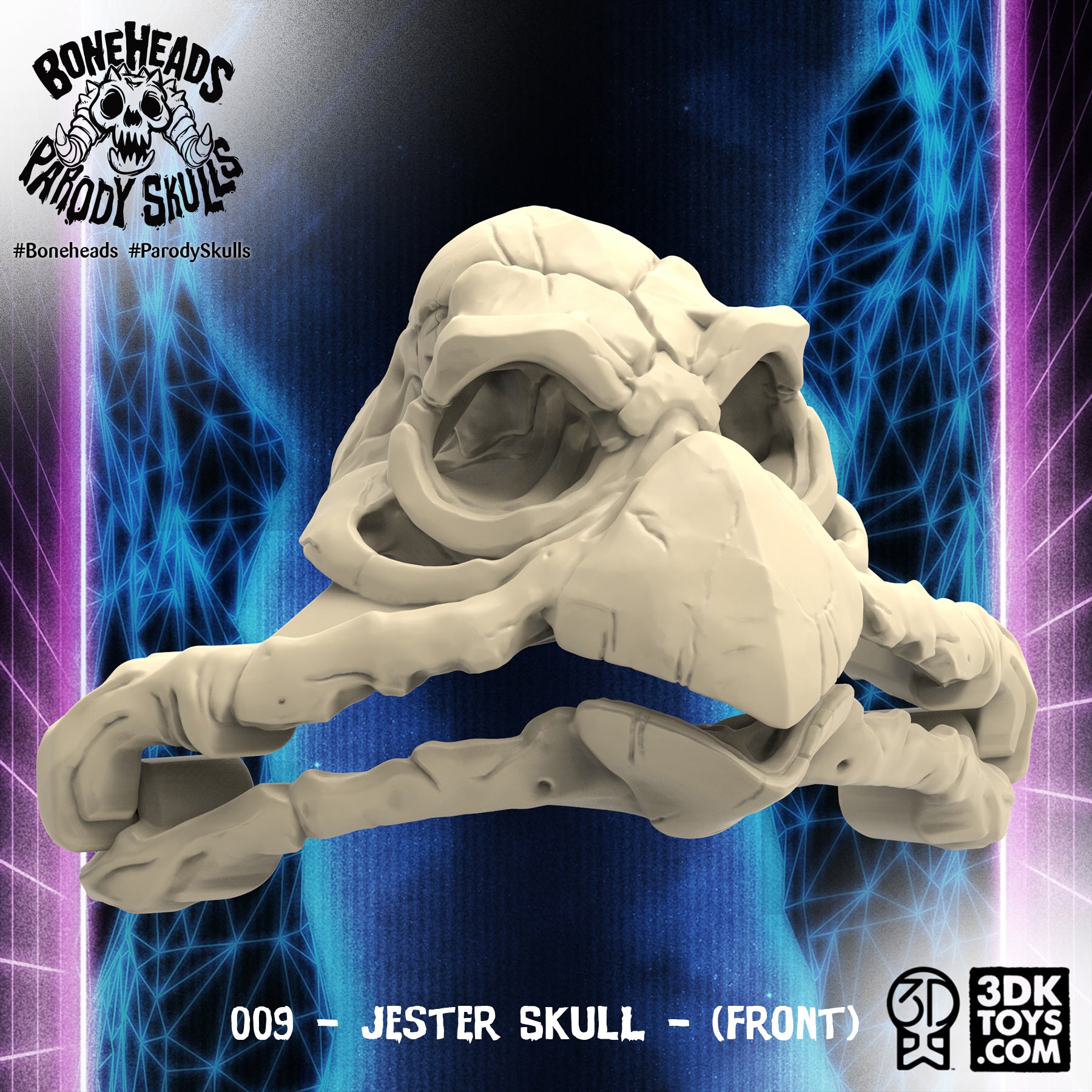 009 Jester Skull