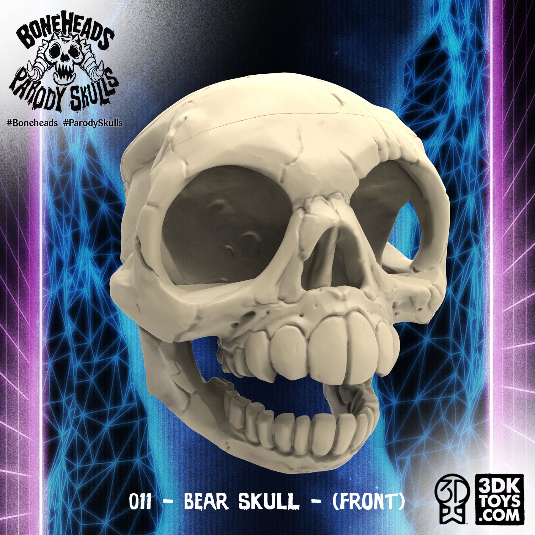 011 Bear Skull