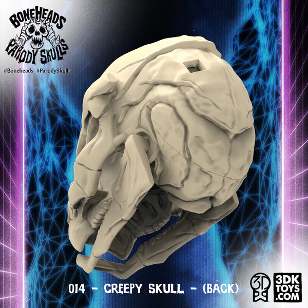 014 Creepy Skull